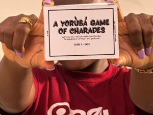 A Yoruba Game of Charades