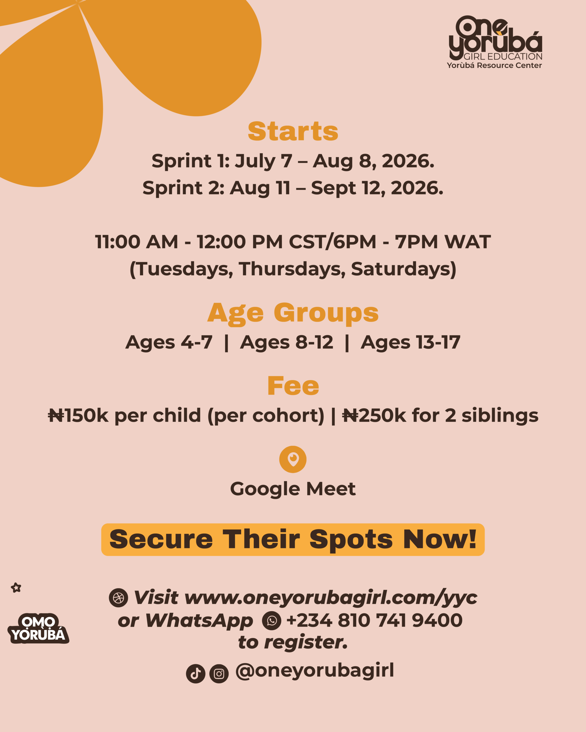 Summer in Yorubaland